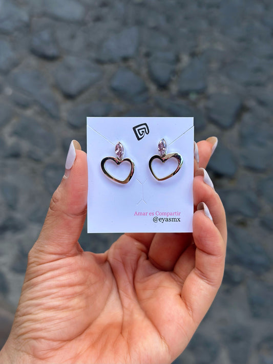 Aretes “Corazón de Eya’s” / Elnath - Varios Colores