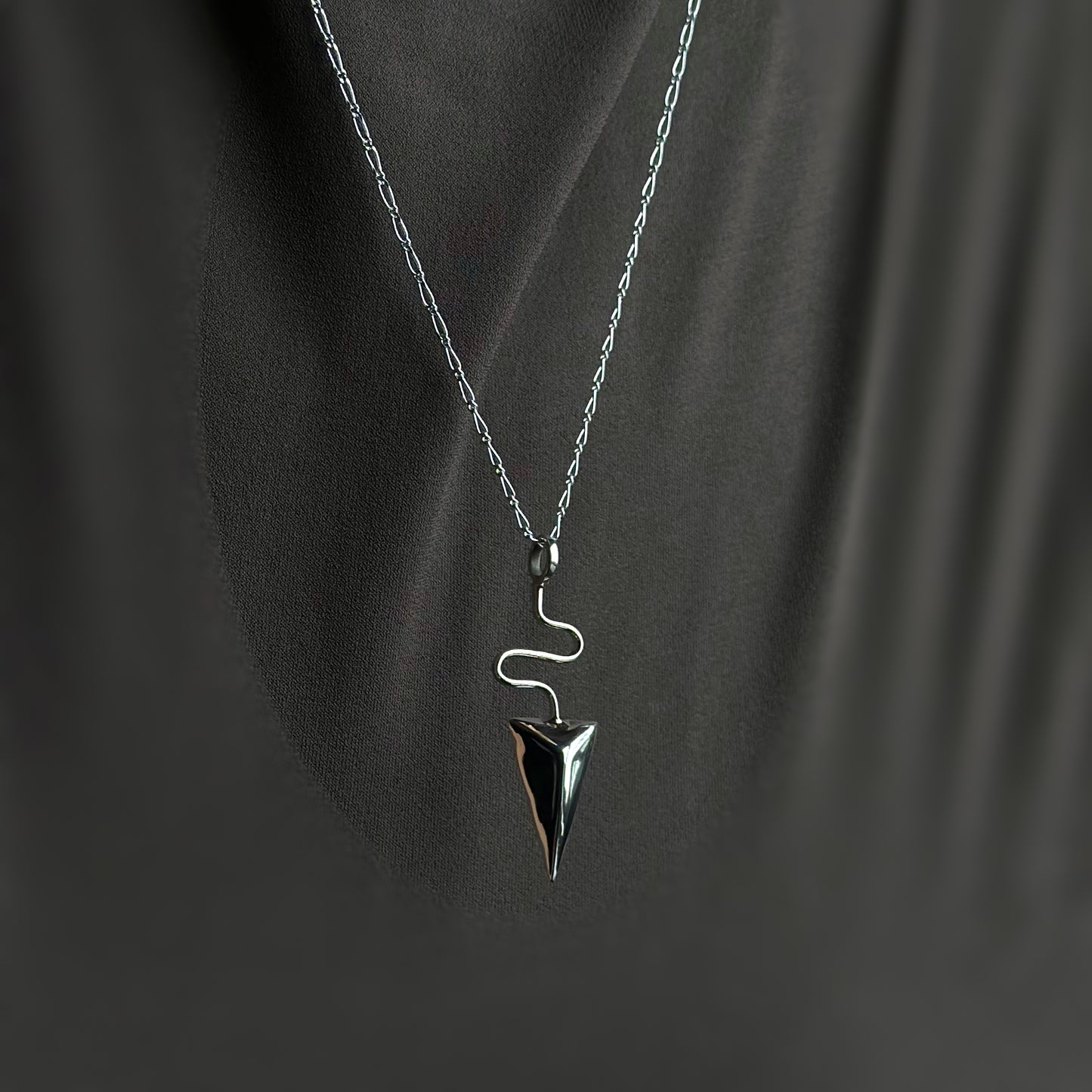 Collar “Mitle” / Zig Zag - Martillado
