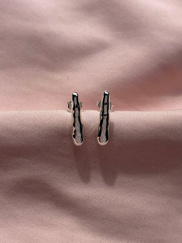 Aretes “Nhisya” - Martillado