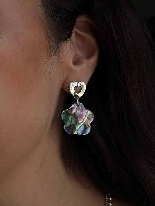 Aretes “Malena” - Concha de Abulón