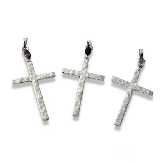 Dije "Cruz XXLI" - Talla M / Cristales
