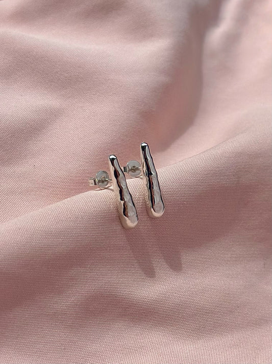Aretes “Nhisya” - Martillado