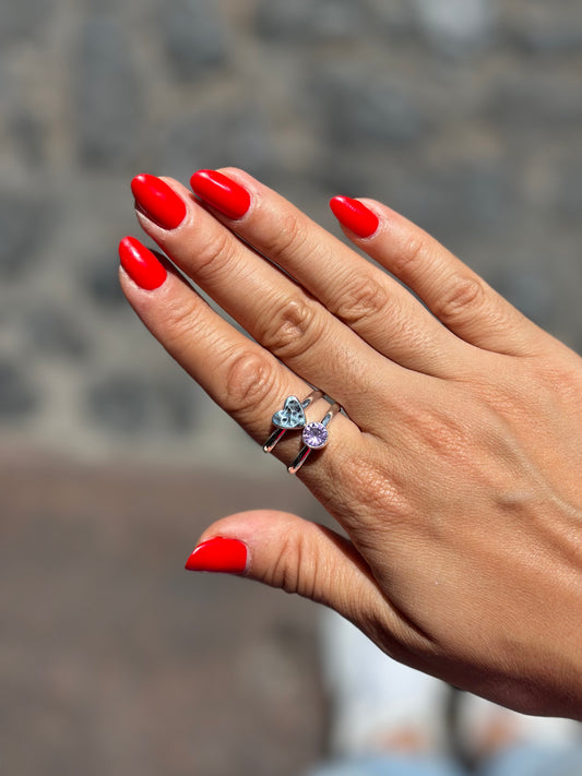 Anillo "Luv" MINI - Varios Acabados