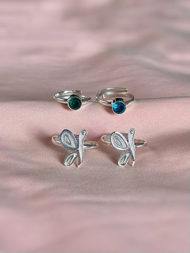 Mix de anillos "Peepém" - Varios Colores