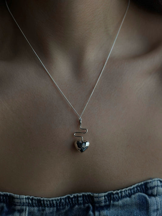 Collar "Zig Zag" - Corazón