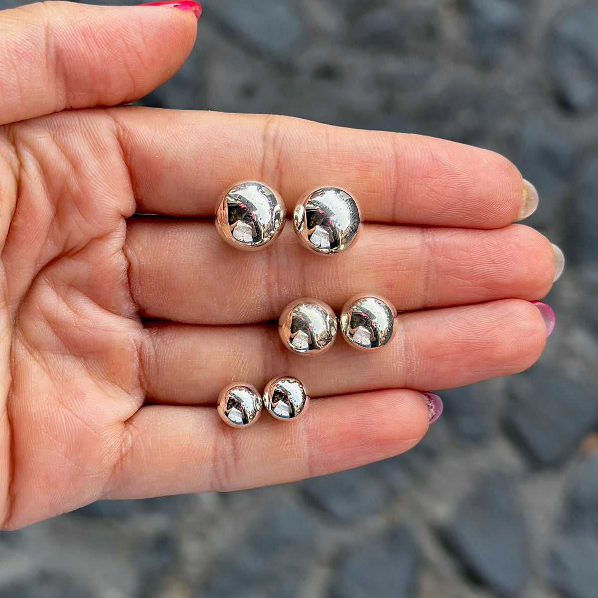 Aretes "Tlachco" / Talla CH - Lisos