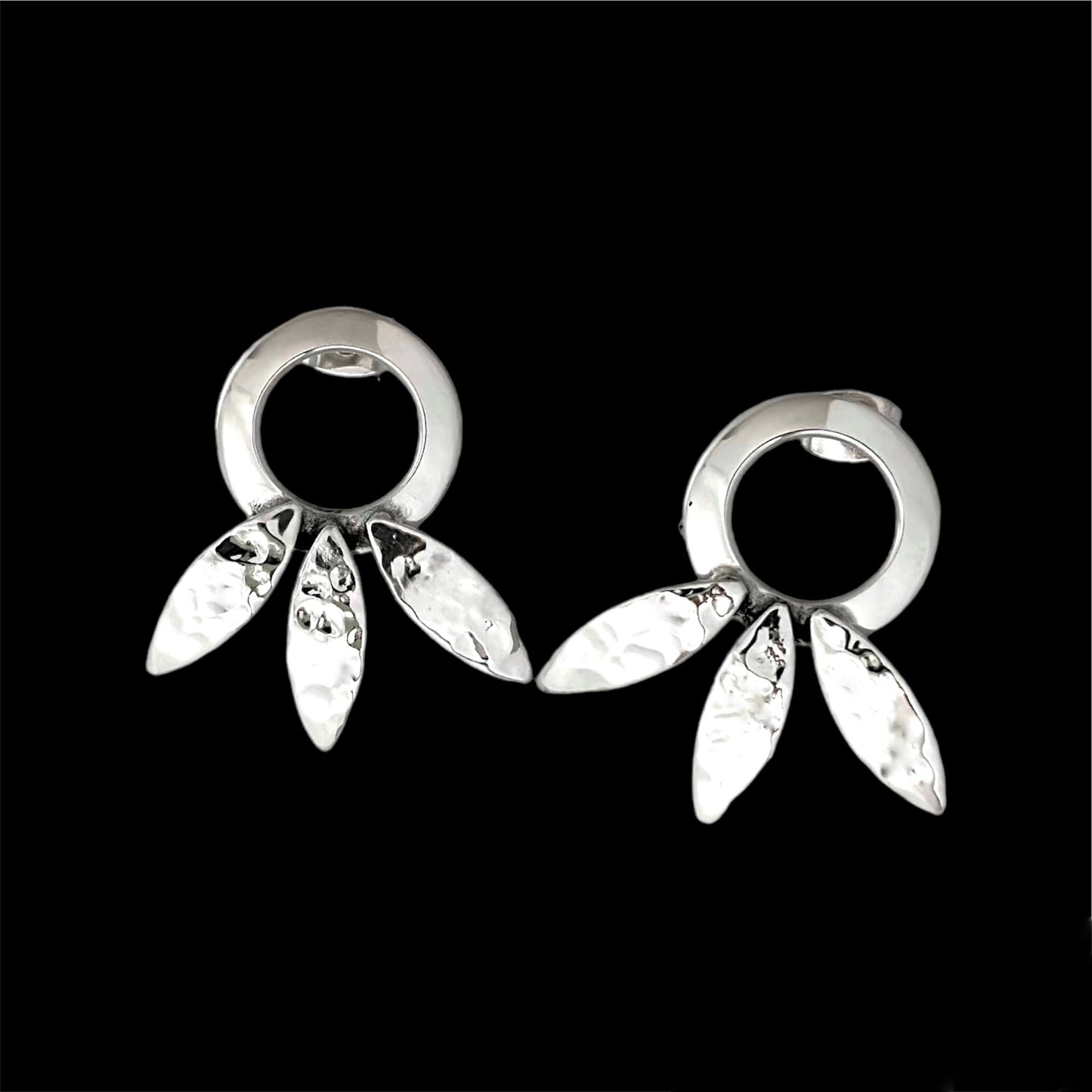 Aretes "Sueños" Martillado - Atrapa Sueños