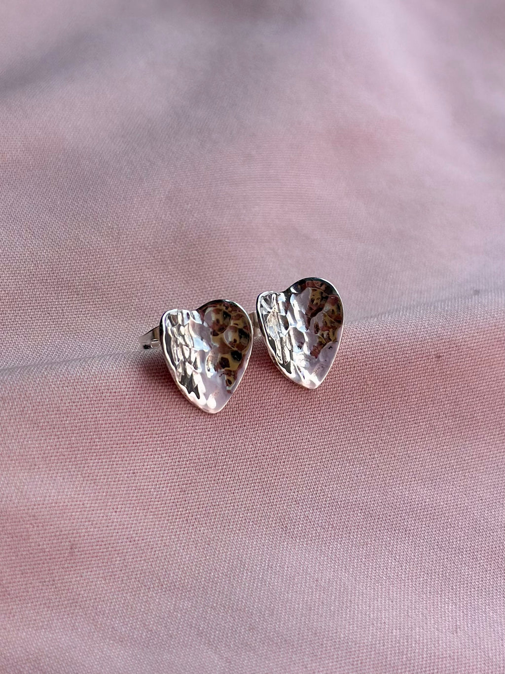 Aretes “Izumi” - Martillados