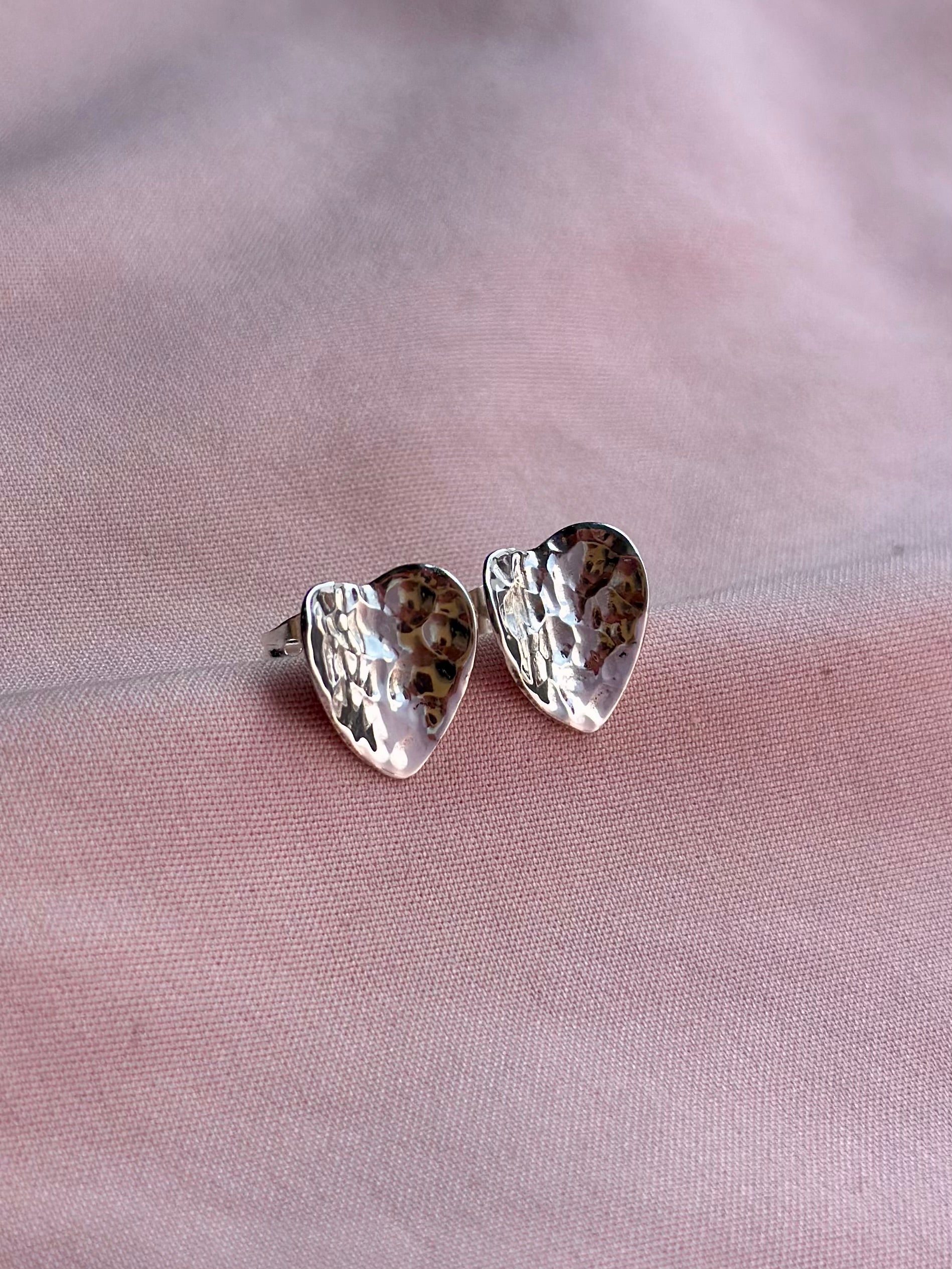 Aretes “Izumi” - Martillados