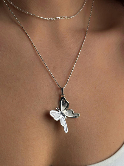 Collar “Mariposa Monarca” - Talla G