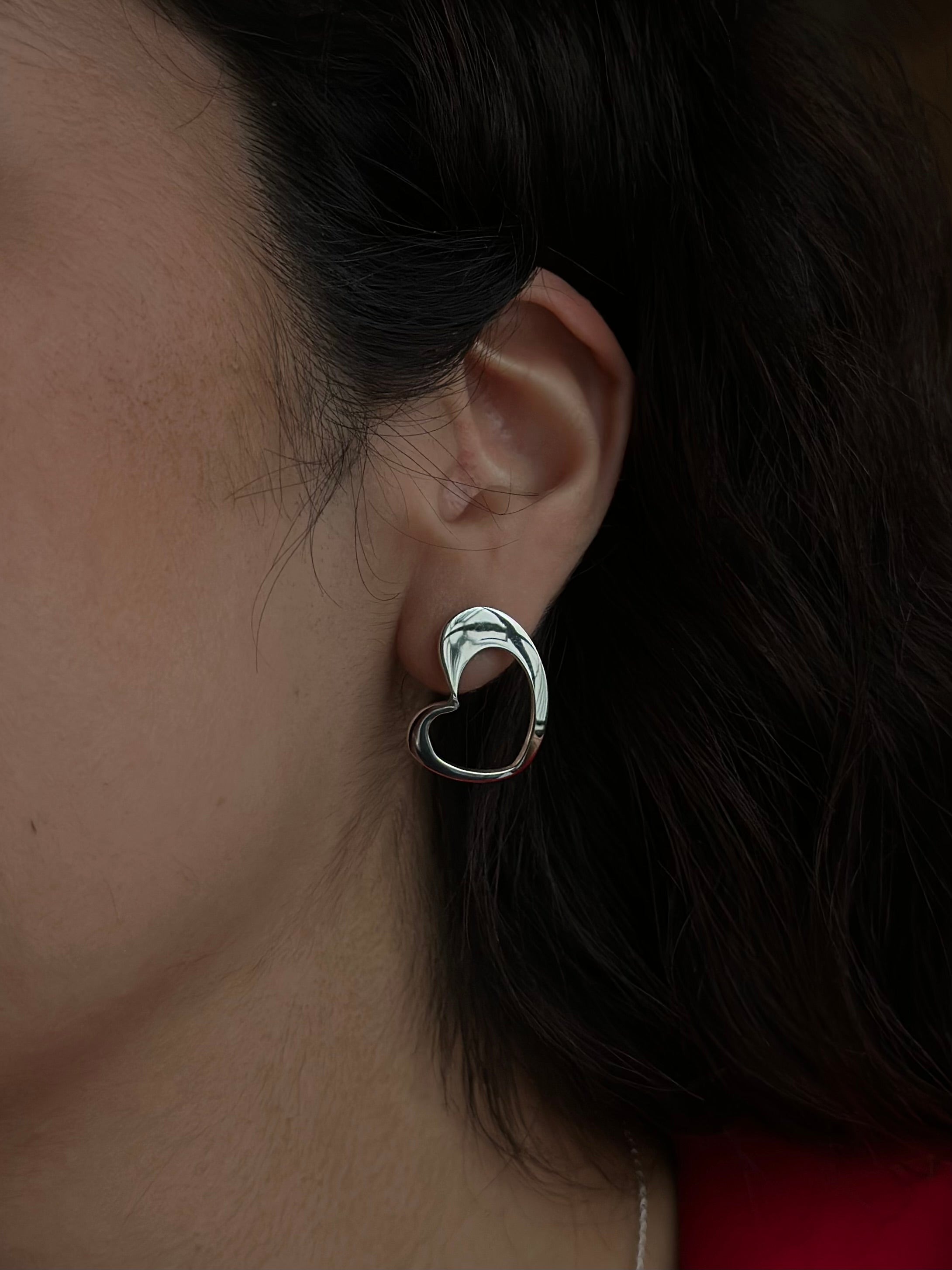 Aretes “Corazón de Eya’s” - Liso