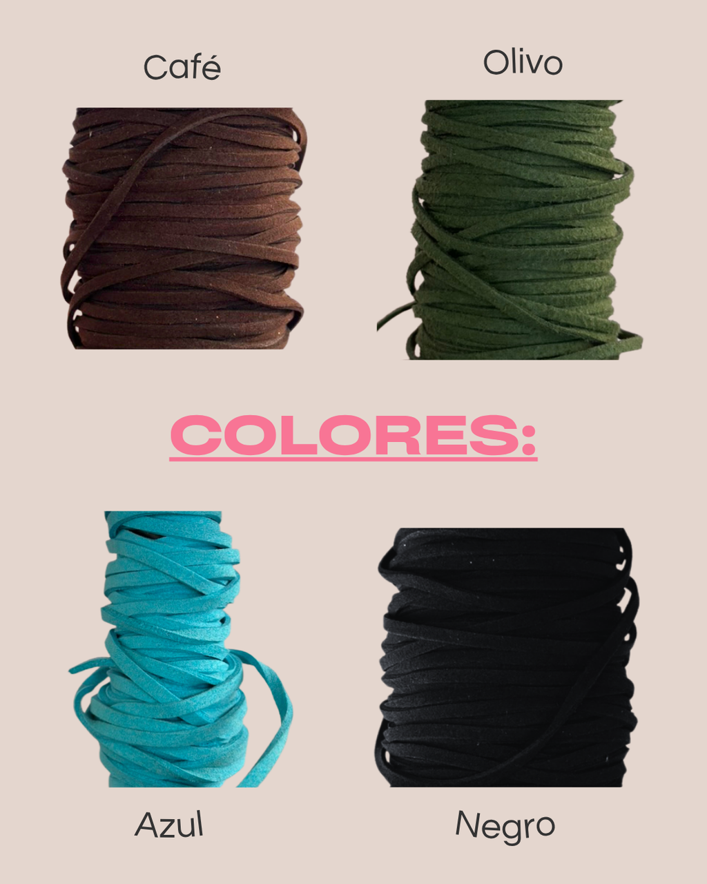 Choker de "Eya's" | Gamuza - Varias Opciones