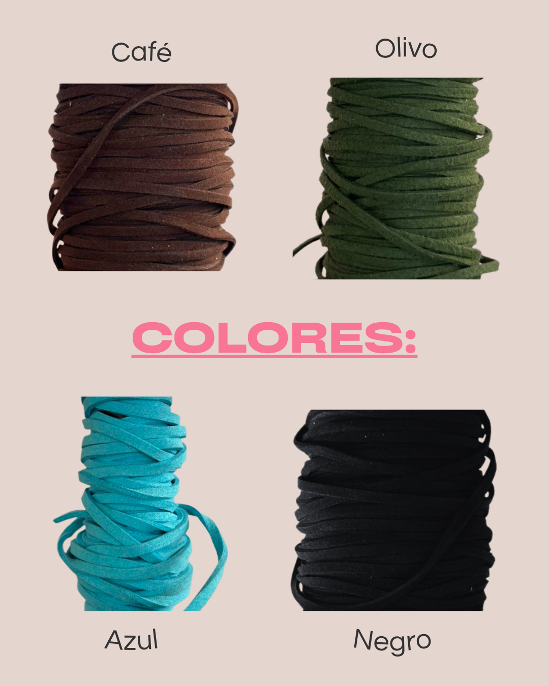Choker de "Eya's" | Gamuza - Varias Opciones