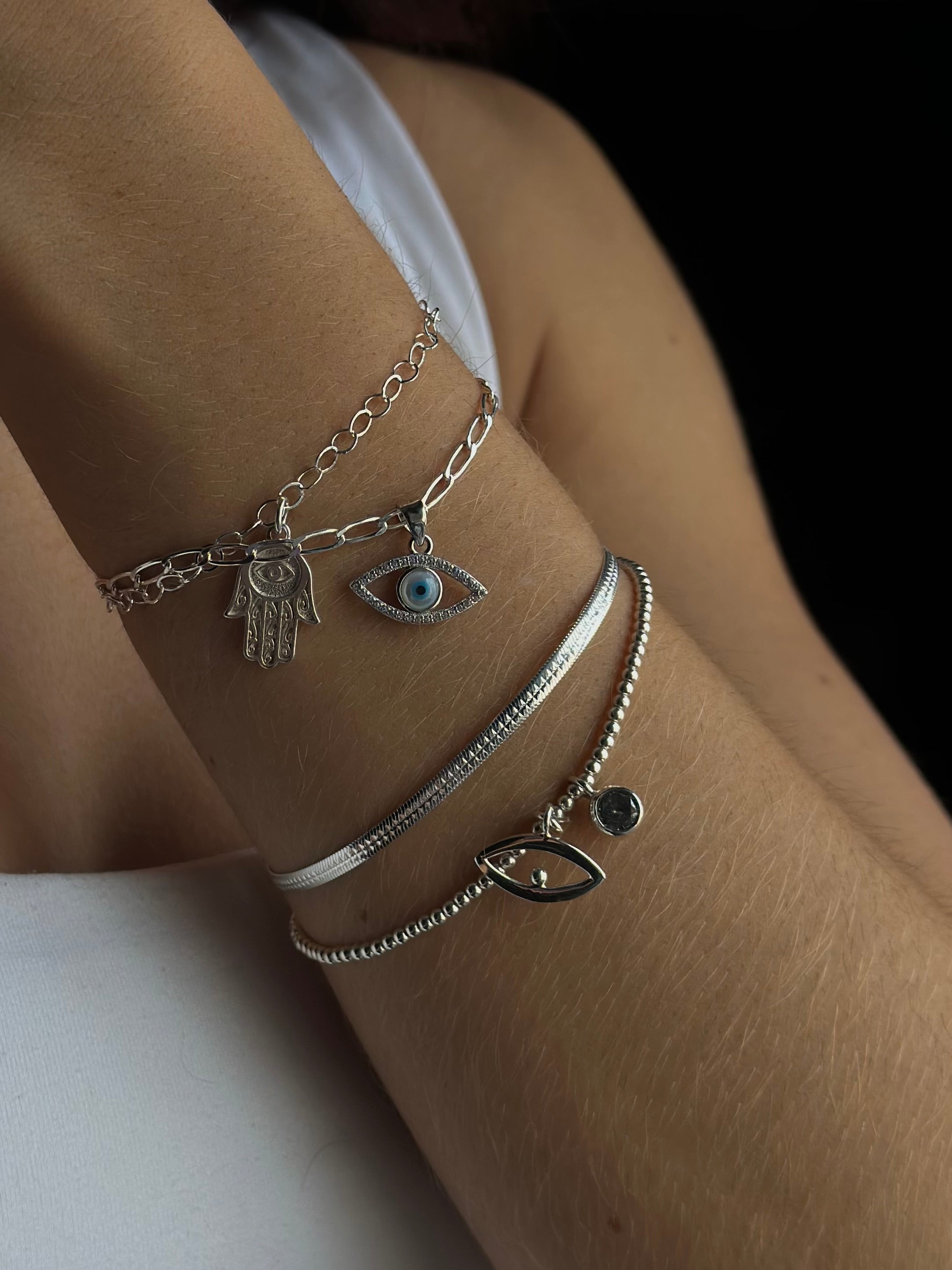 Pulsera “Hamsa” - Talismán de Ojo
