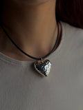Collar "Corazón de Melón" XXG - Martillado