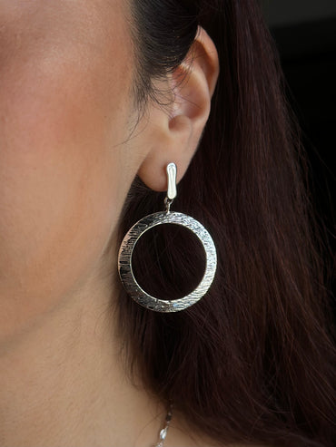 Aretes “Raquel” Oleados - Talla G