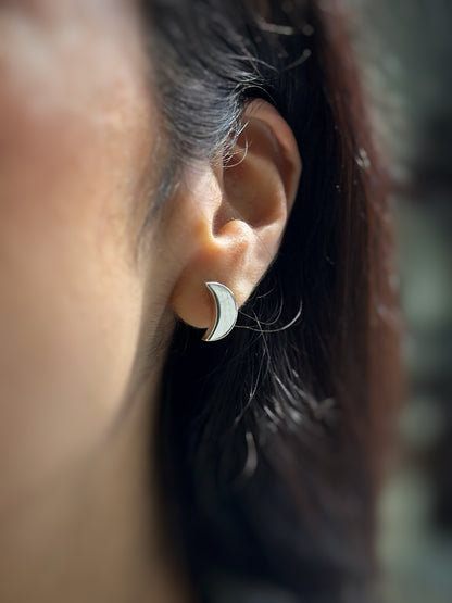 Aretes "Ilun" - Martillado