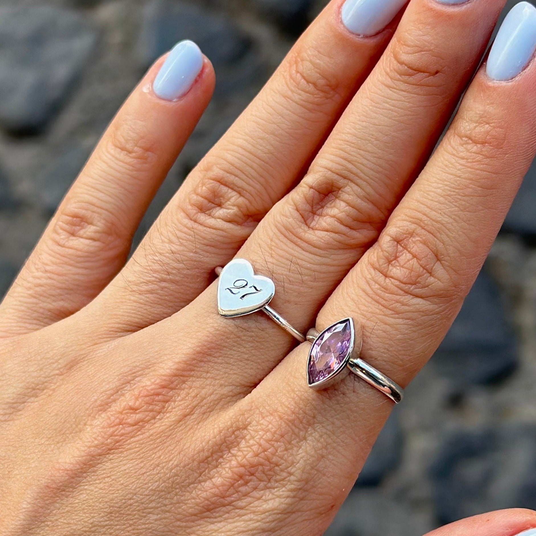 Anillo “Ameyalli” - Opción de grabado