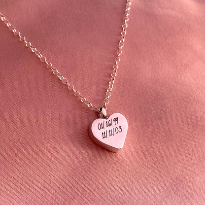 Collar "Luv" - Opción de grabado