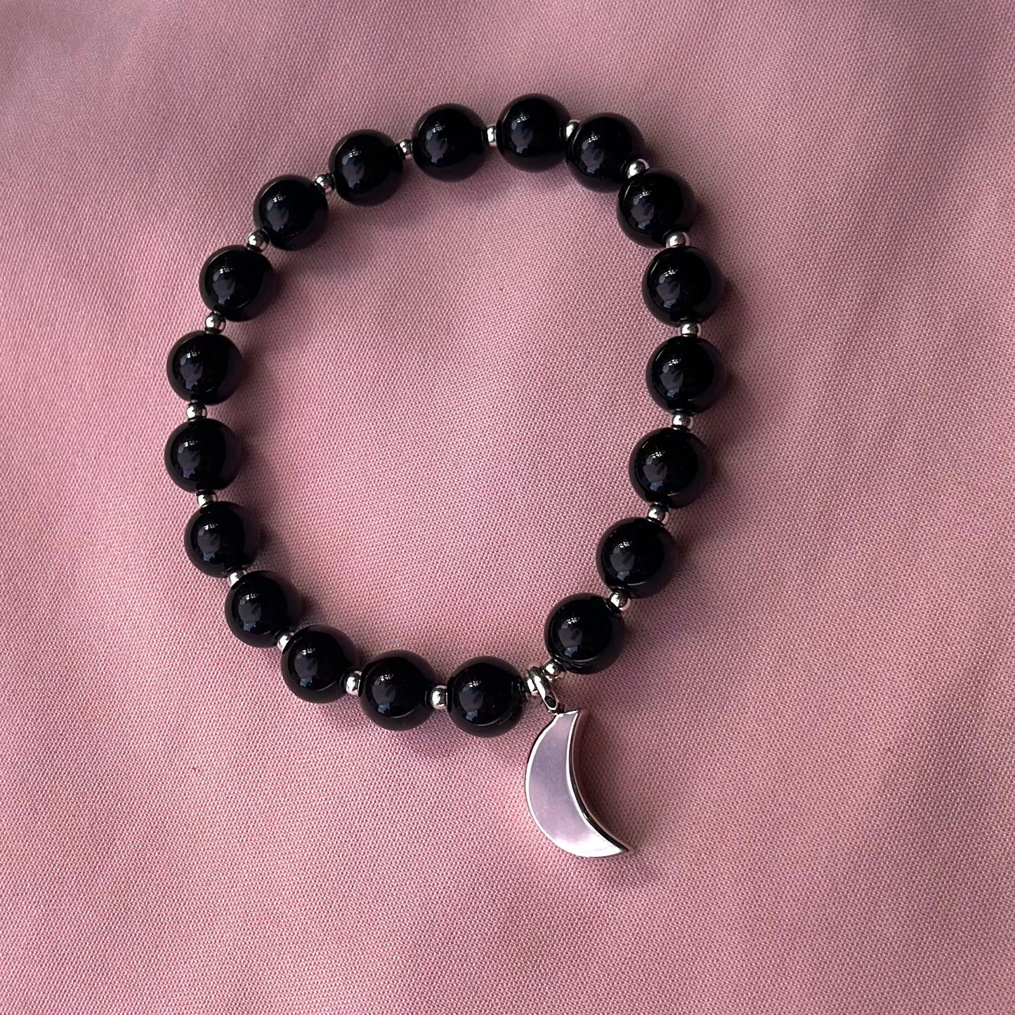 Pulsera "Luna Maya" Ónix - Varios Acabados