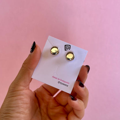 Aretes "Takch" / Talla M - Lisos