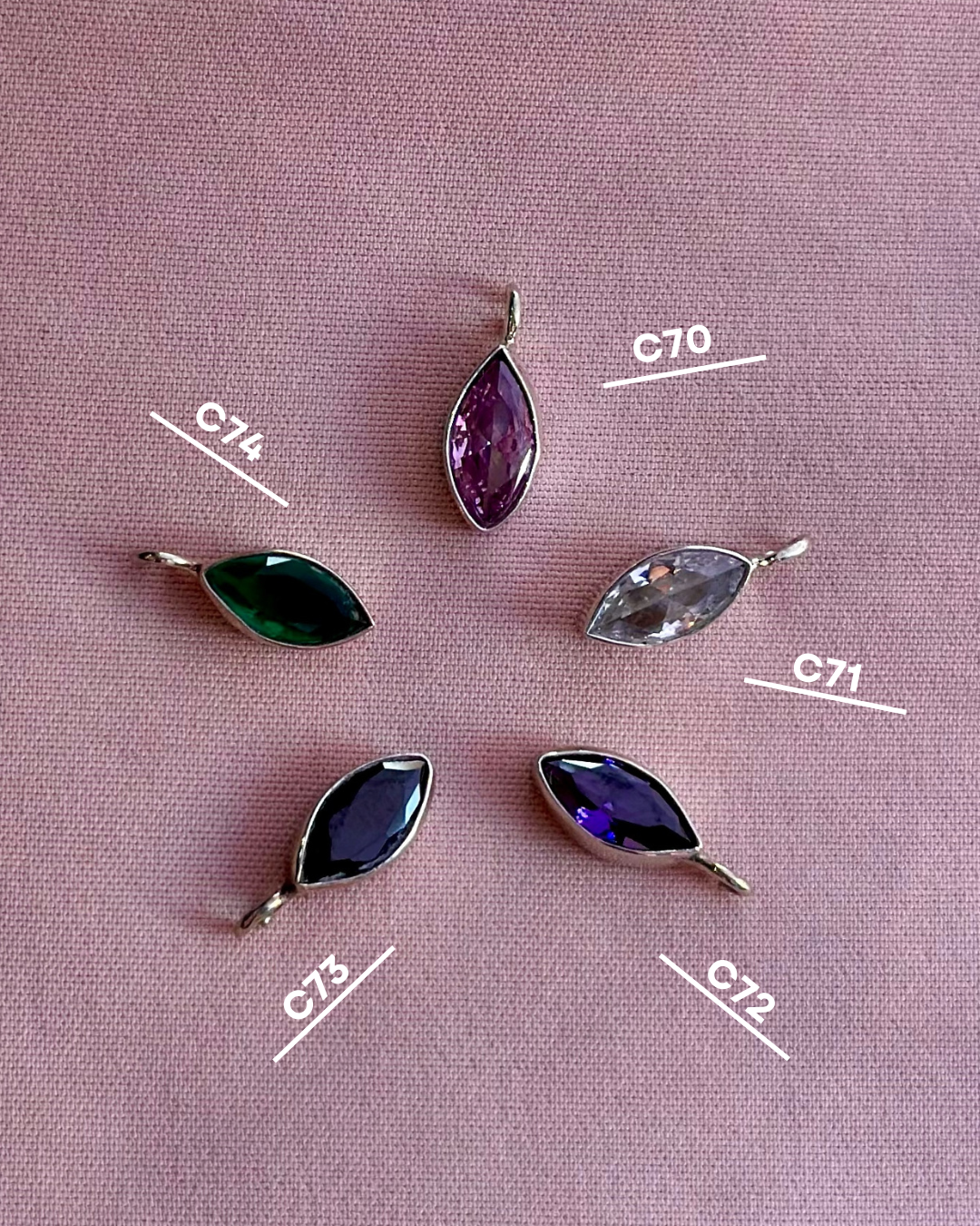 Anillo "Corazón Eya's Elnath" - Varios colores