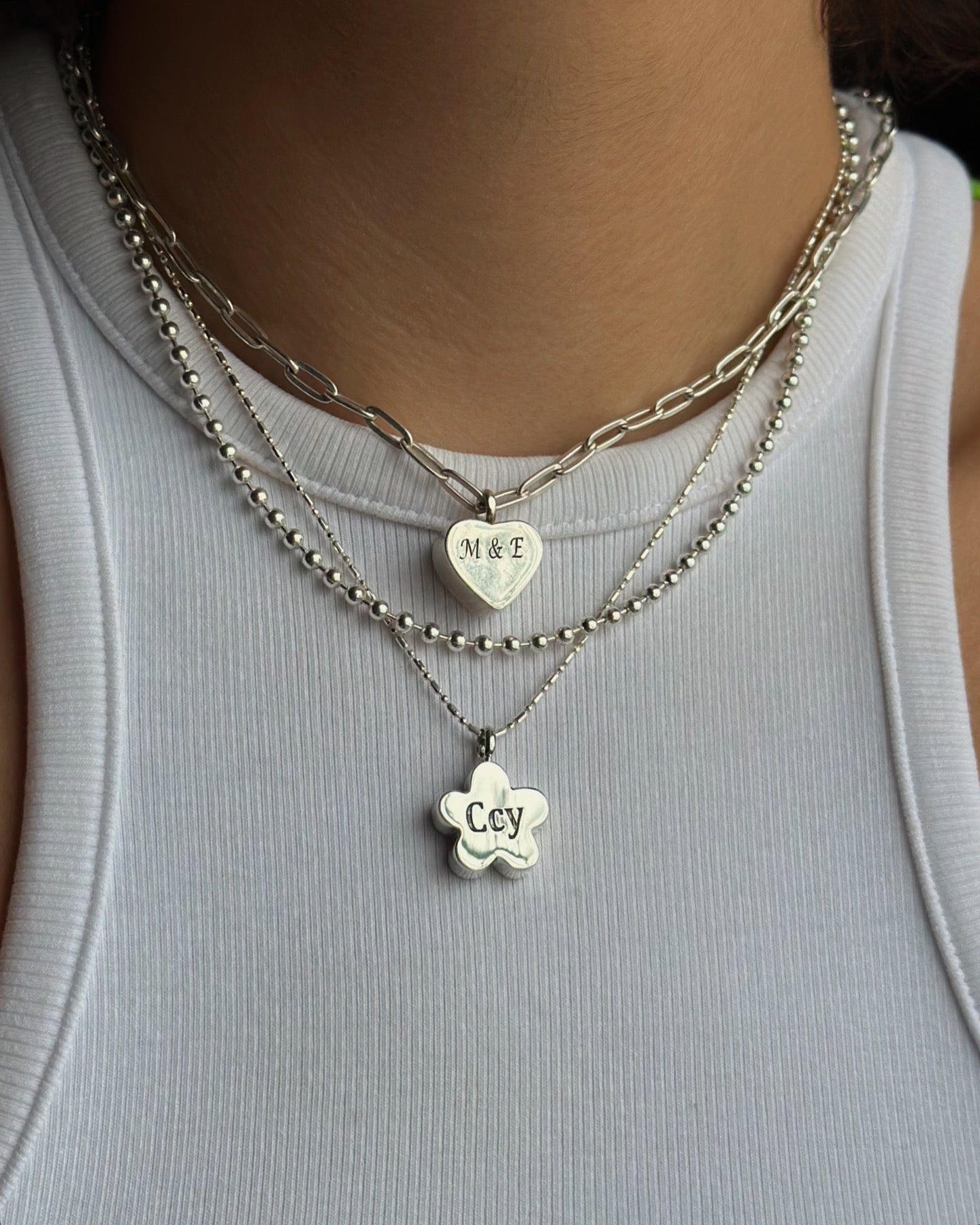 Dije individual "Luv" - Opción Personalizable