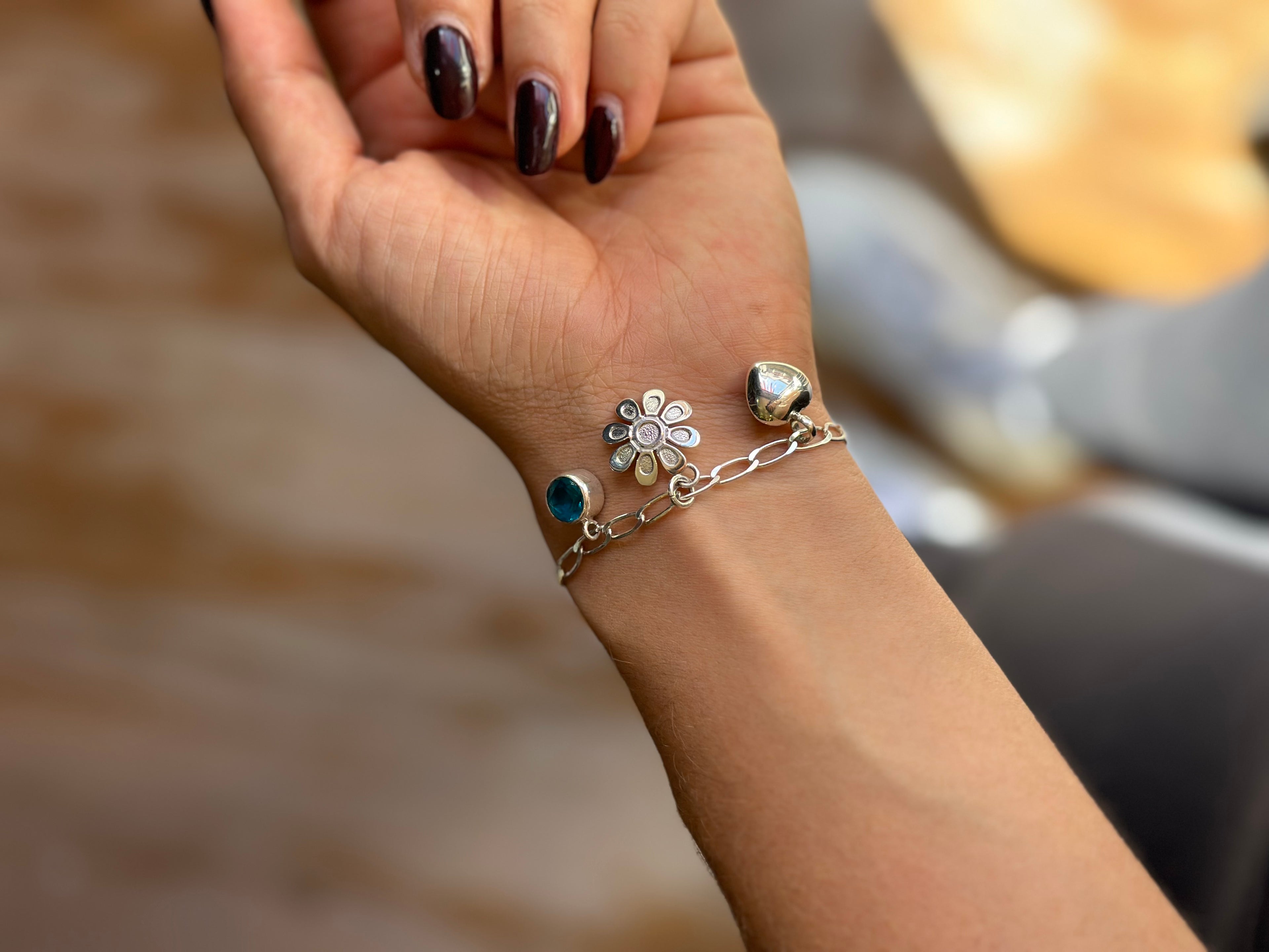 Pulsera "Eya's" Personalizable - Figaro / Talla M