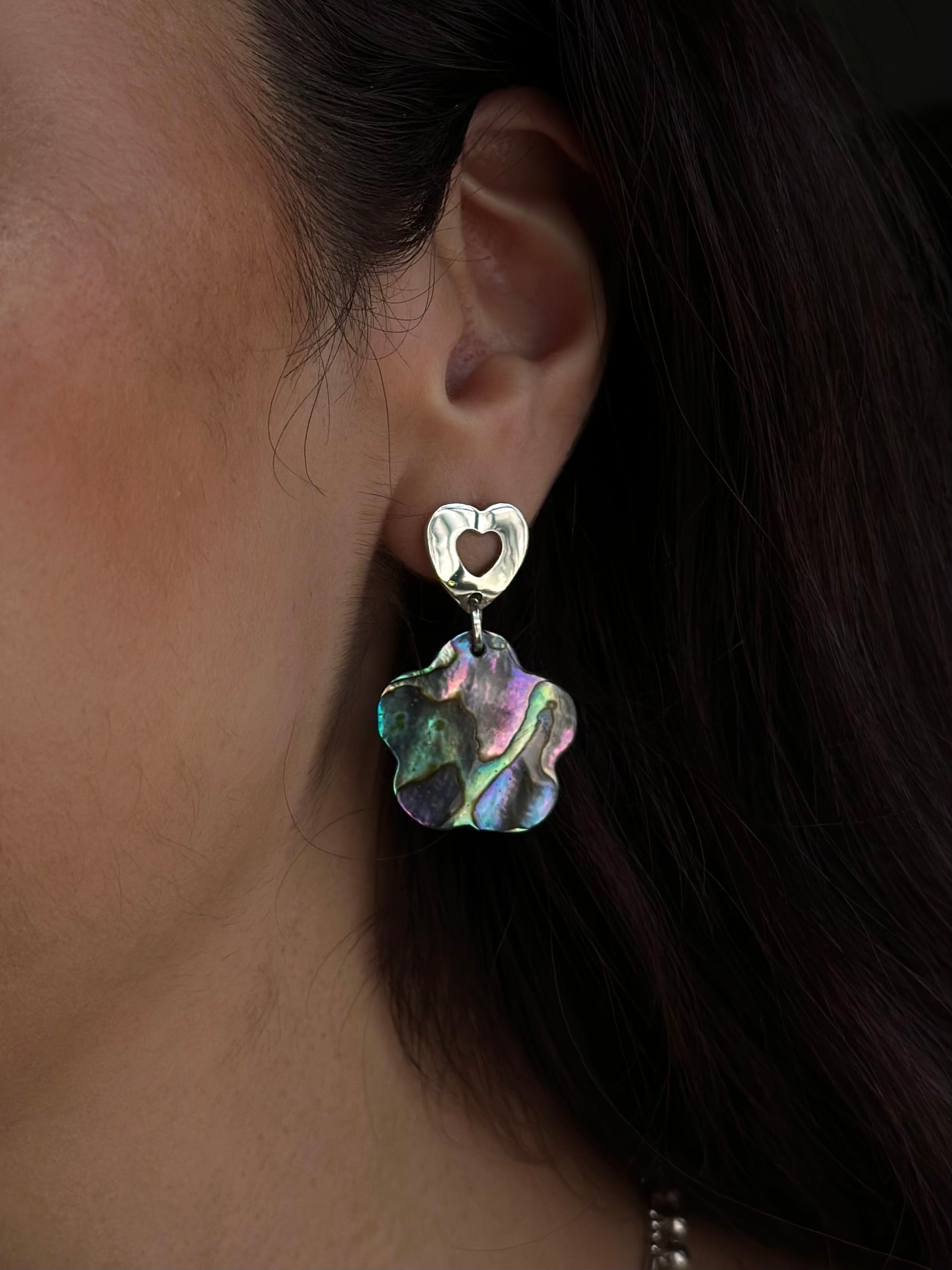 Aretes “Malena” - Concha de Abulón