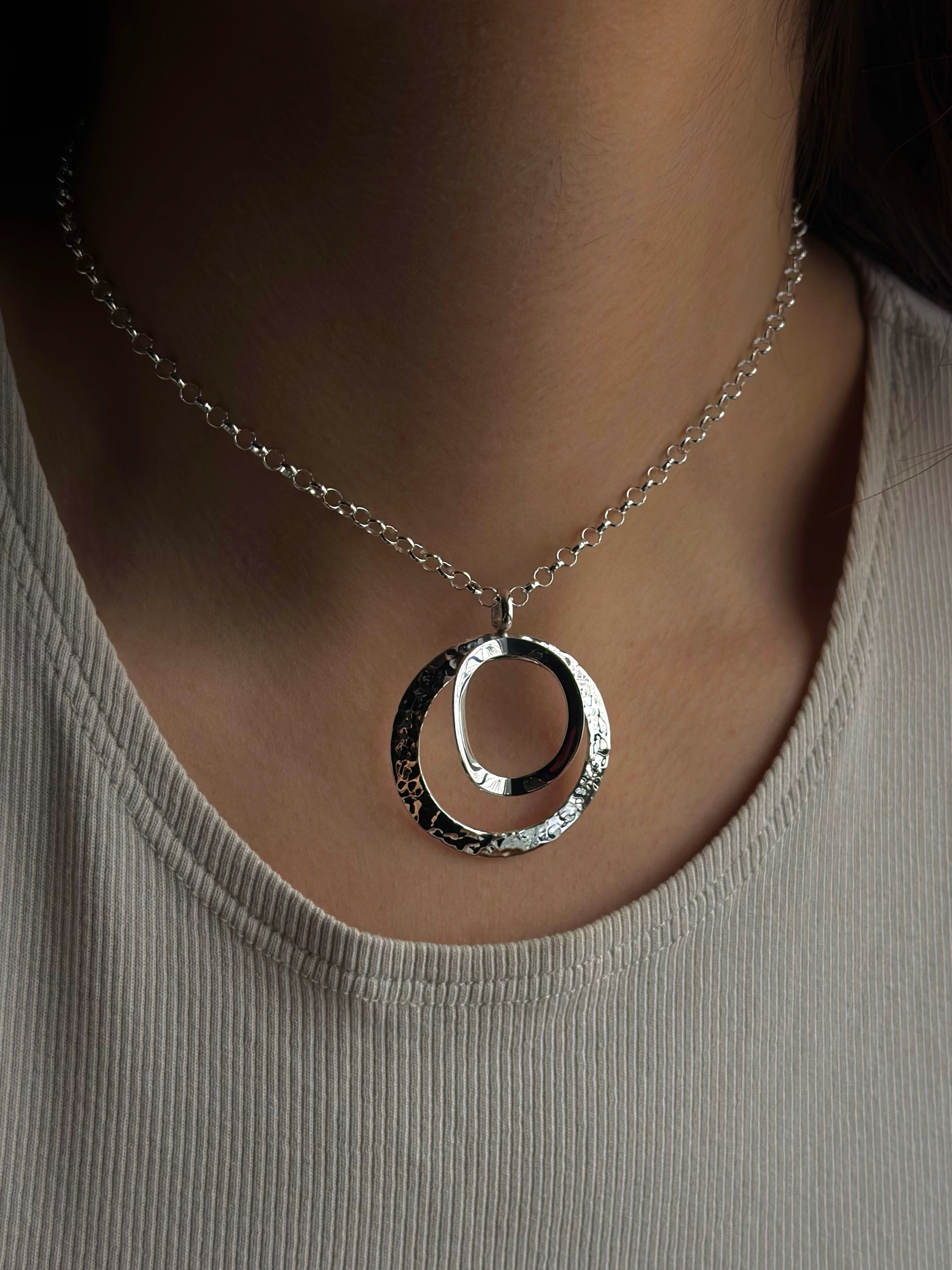 Collar "Tonatiuh" - Martillado