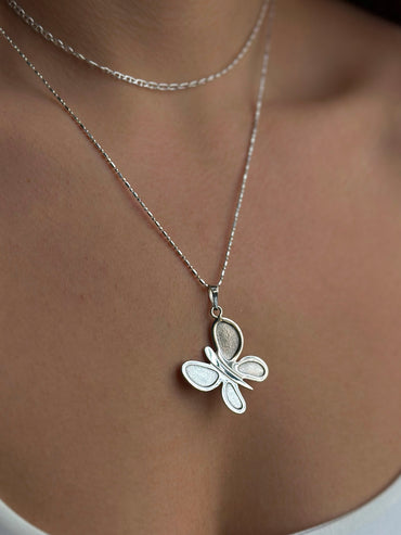 Collar “Mariposa Primavera” - Talla G