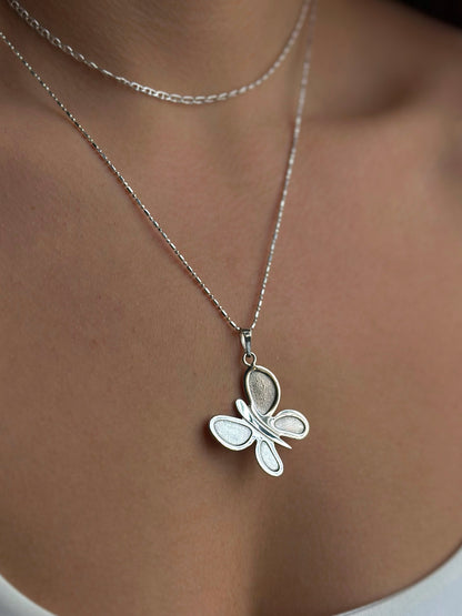 Collar “Mariposa Primavera” - Talla G