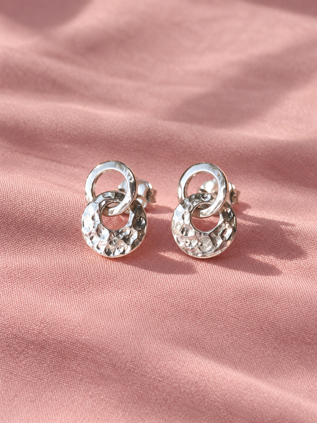 Aretes "Jela’an" - Martillado