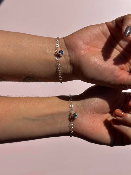 Match de pulseras "Yotto" - Zirconia
