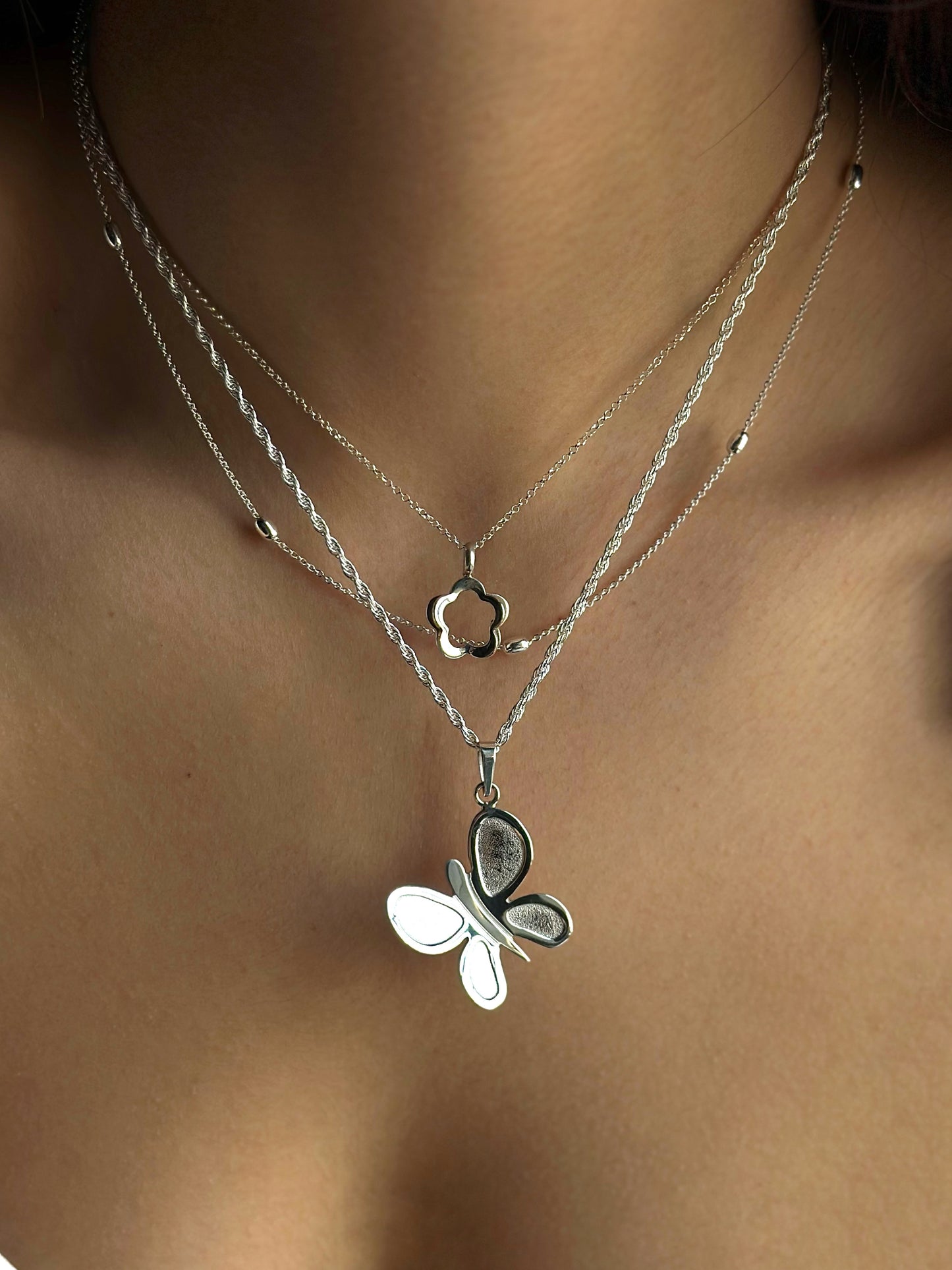 Collar “Mariposa Primavera” - Talla G