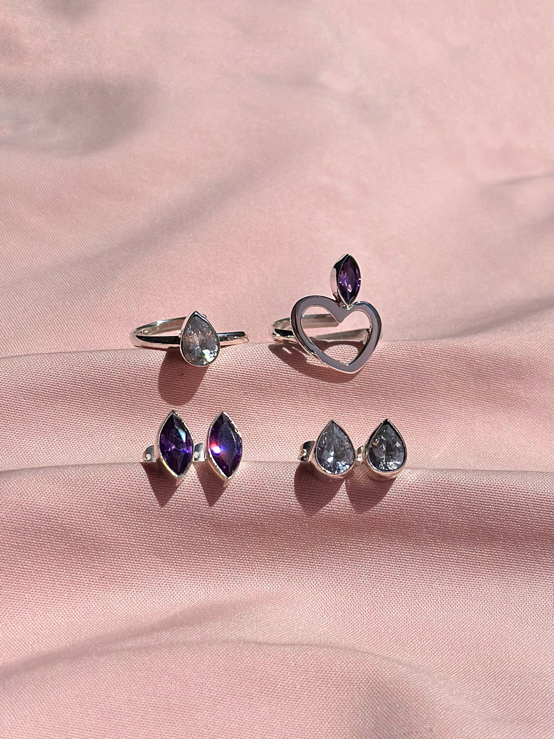 Kit de Anillo / Aretes - "Cindy"