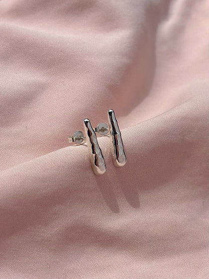 Aretes “Nhisya” - Martillado