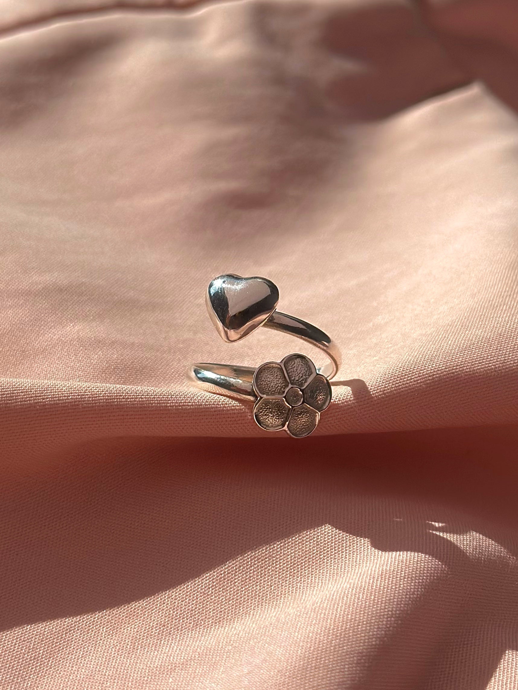 Anillo "Margarita" - Corazón