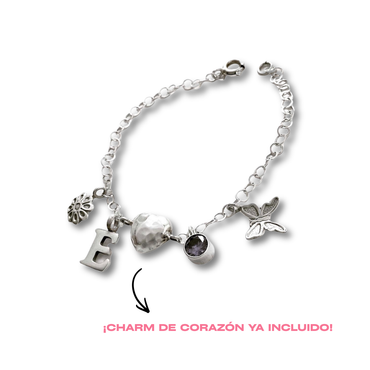 Pulsera Personalizable "Eya's" - Corazón