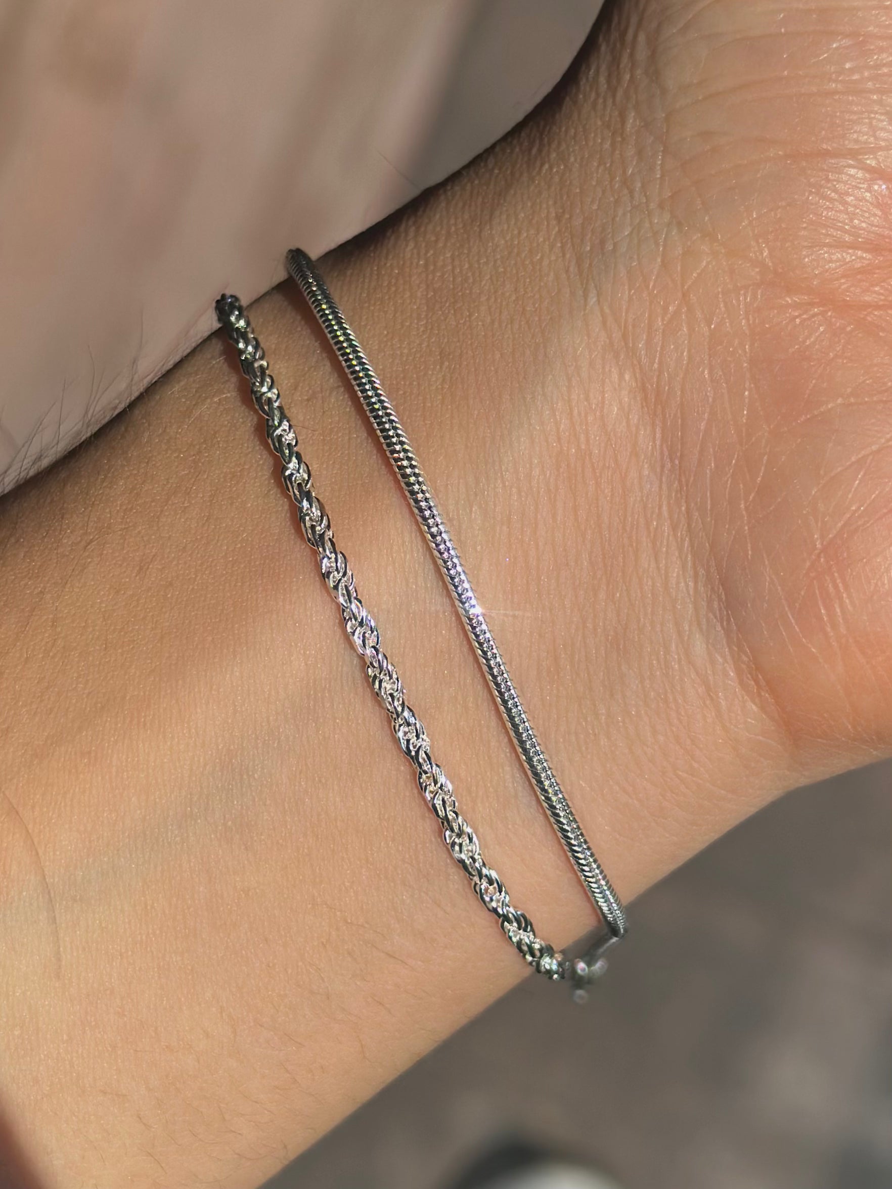 Pulsera “Ch’o Nej” - Cola de Rata / Talla M