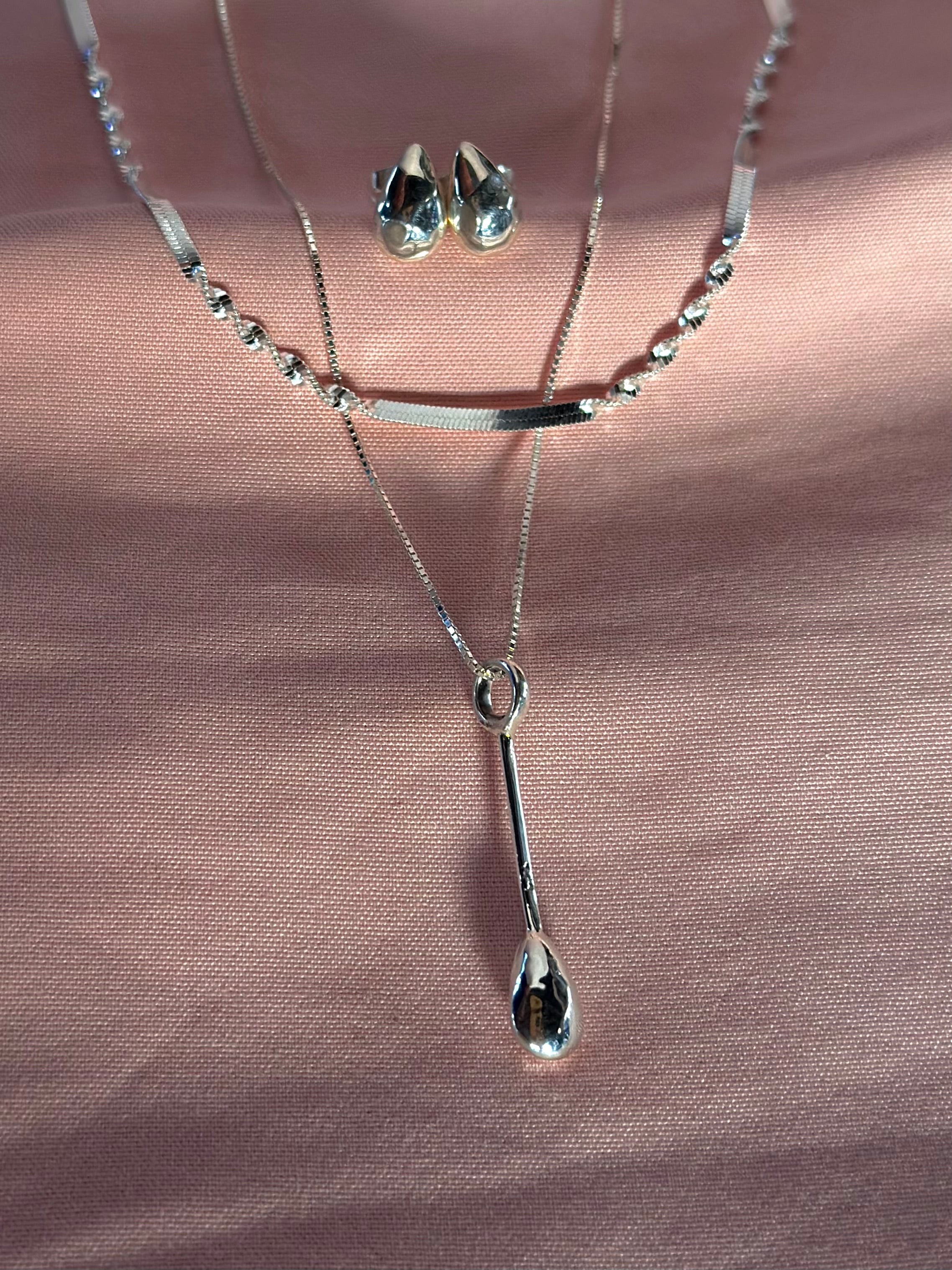 Kit "Paloma" - Collares / Aretes