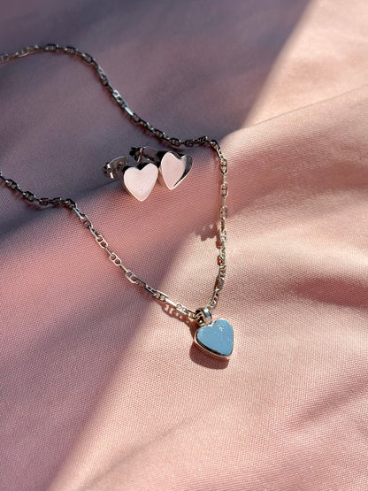 Kit "Luv" MINI - Collar / Aretes / Anillo