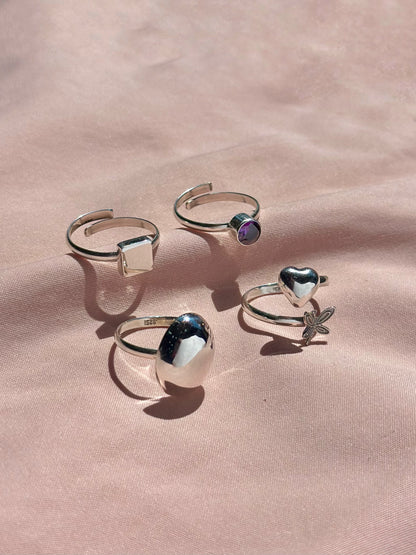 Kit "Javiera" / Anillos - Varios Colores