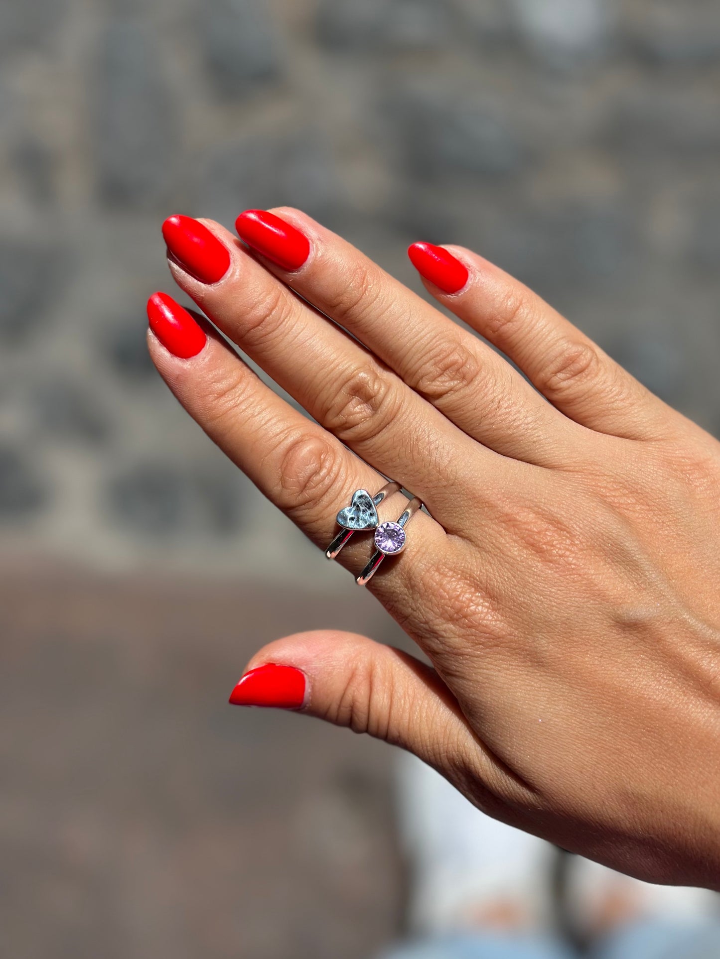 Anillo "Luv" MINI - Varios Acabados