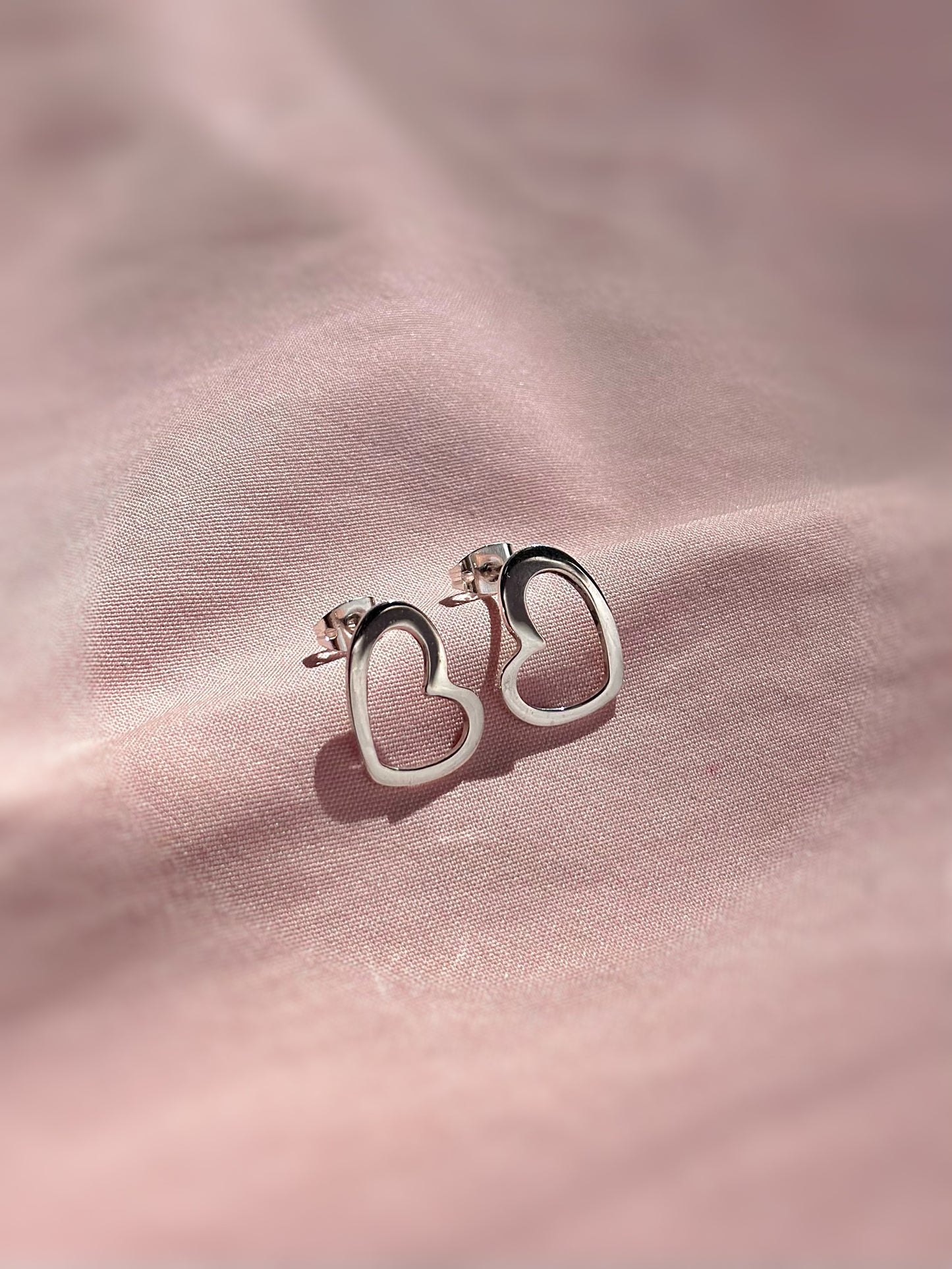 Aretes "Corazón de Eya's" - Liso