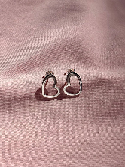 Aretes "Corazón de Eya's" - Liso
