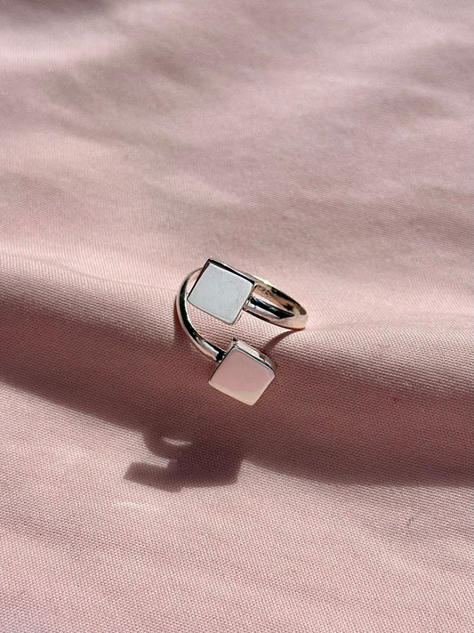 Anillo "Qua" Doble - Varios Acabado