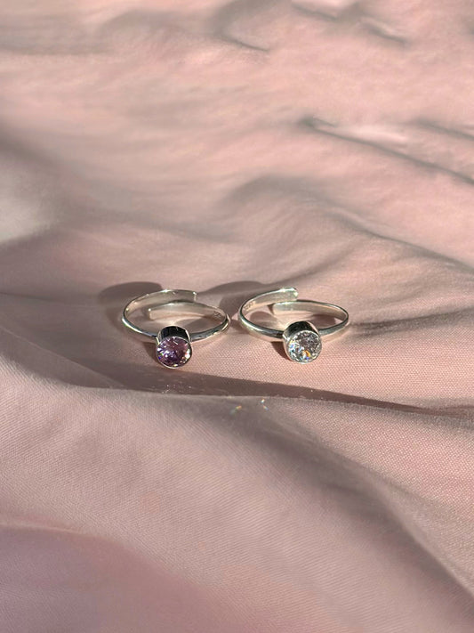 Match de anillos "Celeste" - Varios Colores