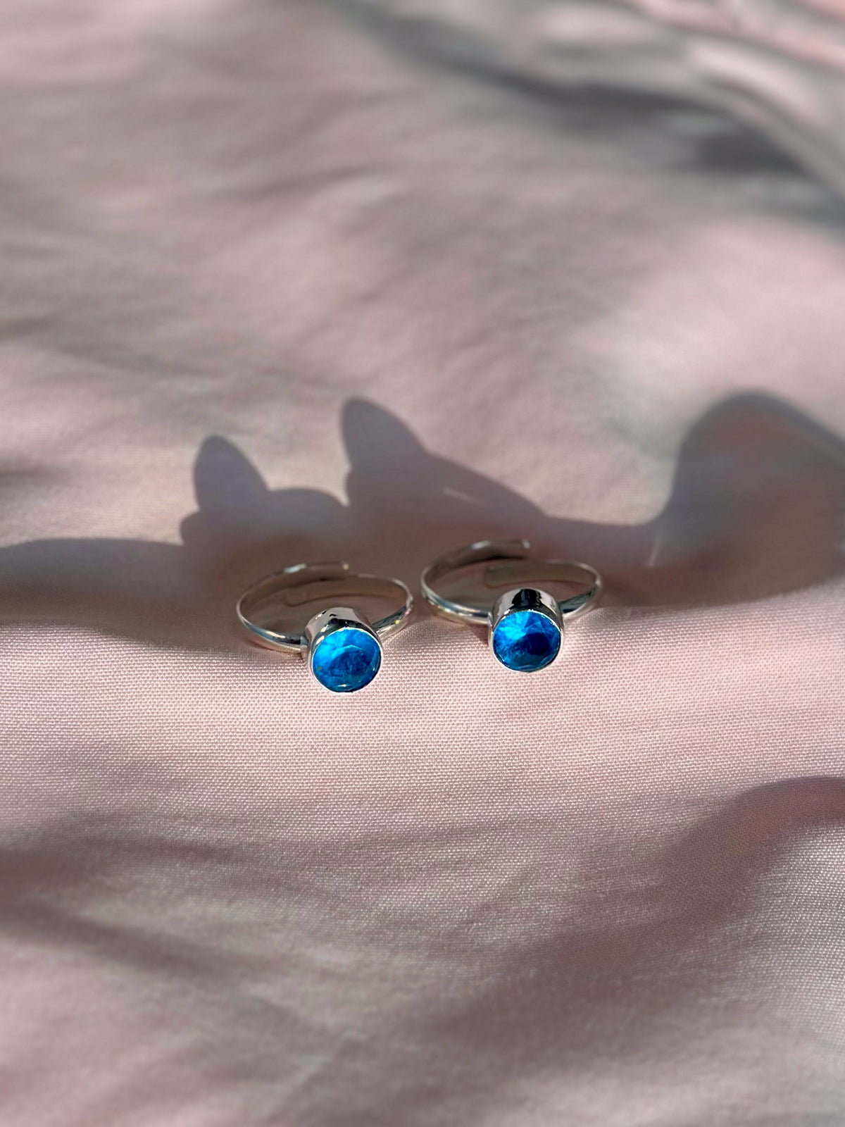 Match de anillos "Celeste" - Varios Colores
