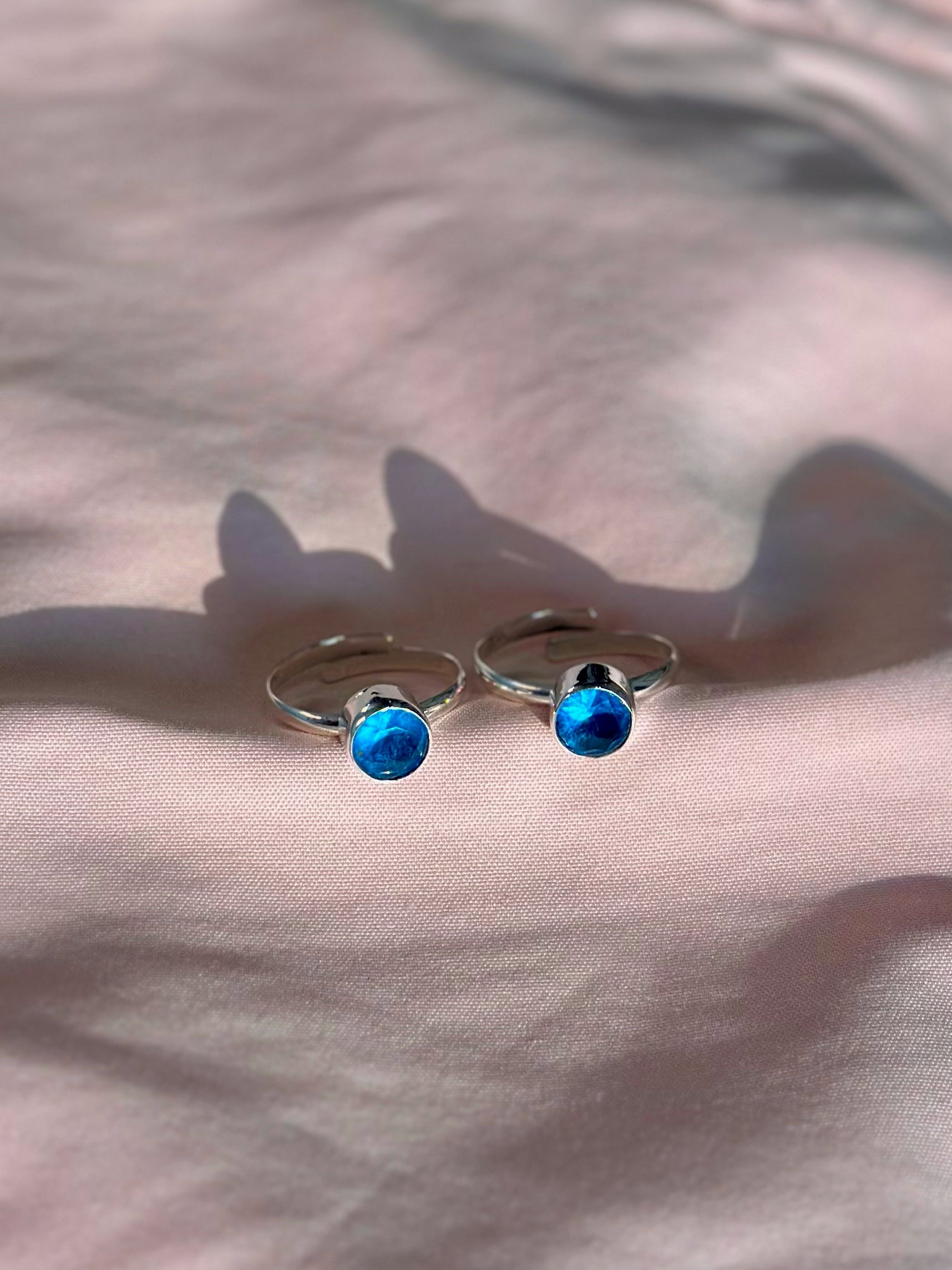 Match de anillos "Celeste" - Varios Colores